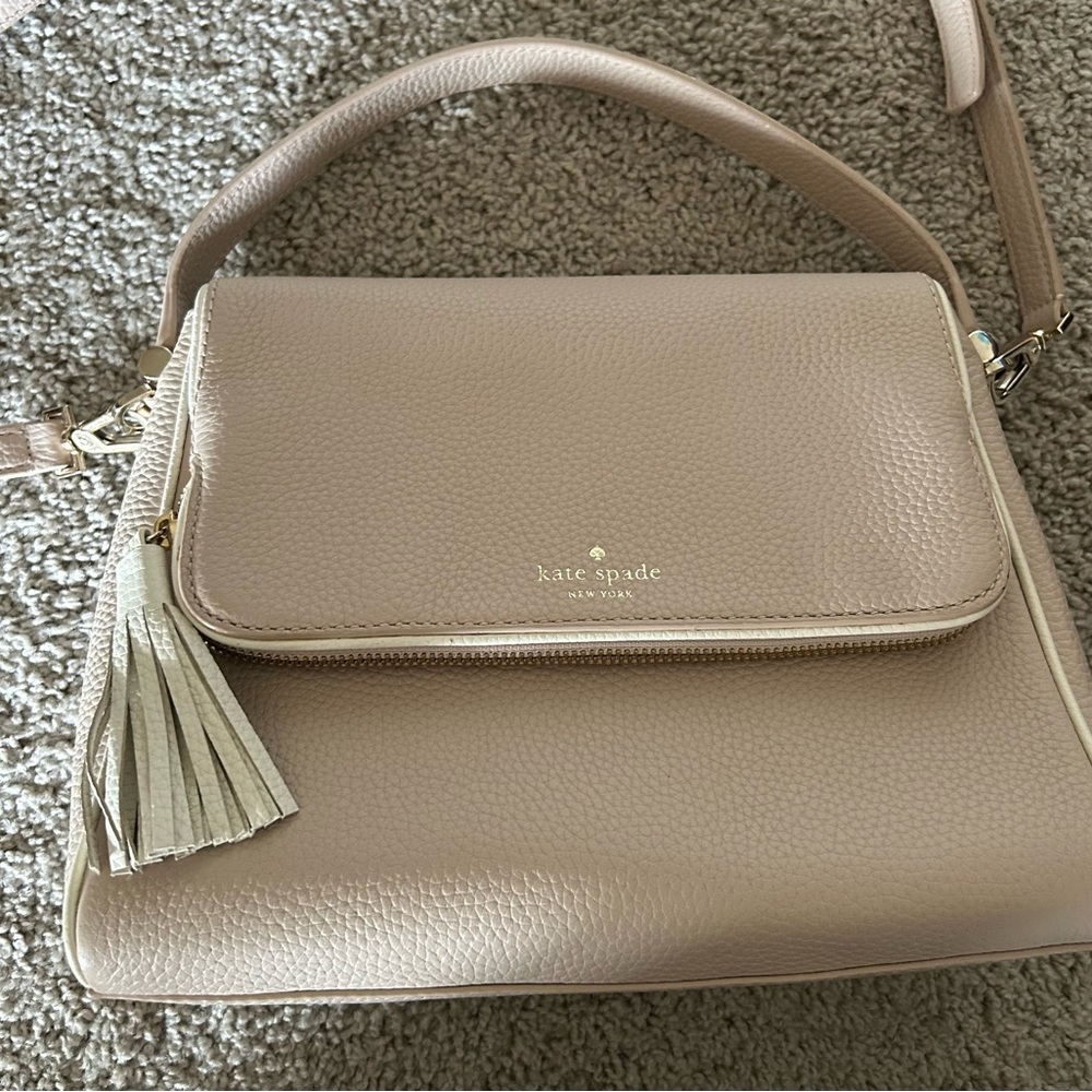 Kate Spade Light Beige Shoulder Bag